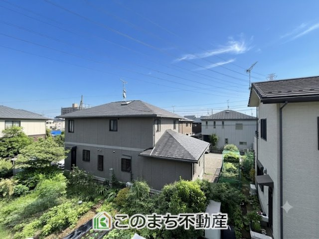 ハートフルタウン宇都宮市簗瀬町2542番の展望|バルコニーからの眺めです♪