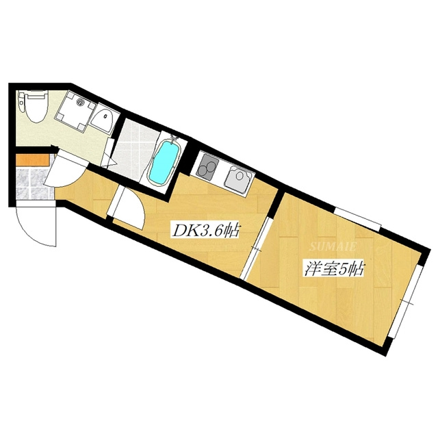 Y’ｓ Court Akabaneの間取り|使いやすい間取りです☆