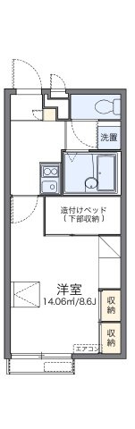【間取り】 | レオパレス紀水