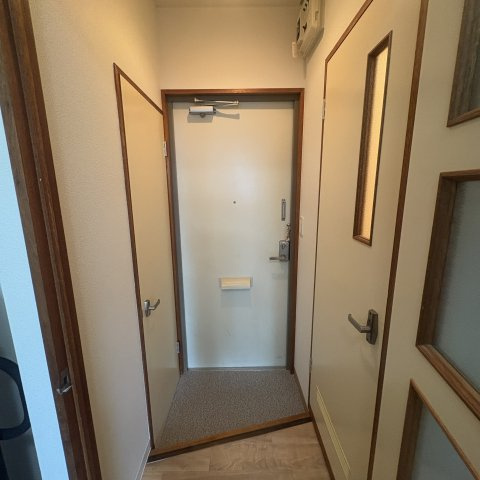 プラザマンション水元の玄関