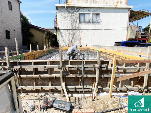 加古川市加古川町本町　第1期　新築一戸建ての外観|現在建築中！落ち着いた街並みで新生活を始めることが出来そう！周辺の物件も併せてご紹介させて頂きます！