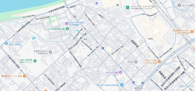 加古川市加古川町本町　第1期　新築一戸建ての地図