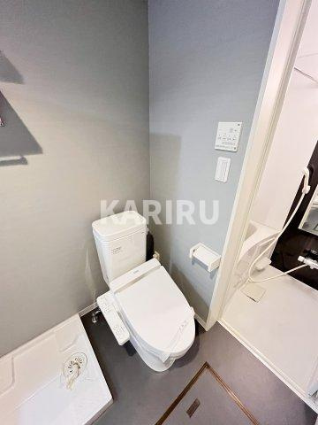 メゾンショコラEのトイレ|コンパクトで使いやすいトイレです