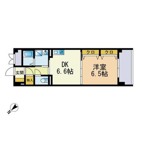 福岡NSビルの間取り