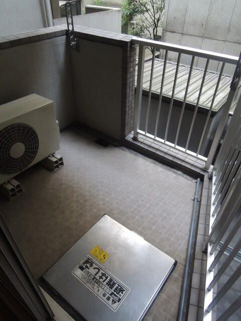 ソレーユ板橋のバルコニー