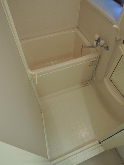 ソレーユ板橋の浴室