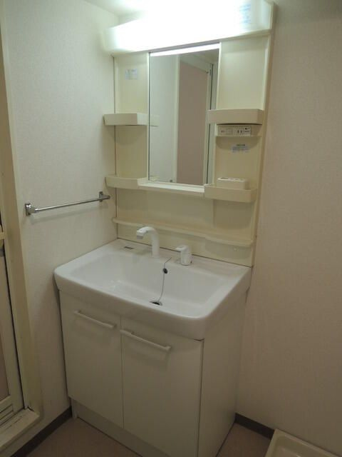 ソレーユ板橋の洗面所