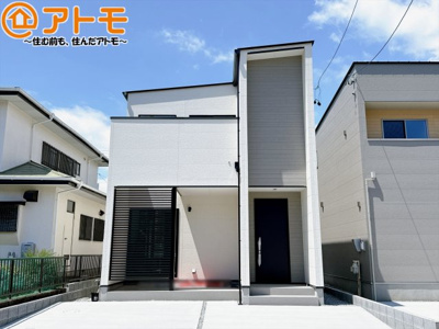 【外観】 | 葵区新伝馬2丁目1期　新築戸建　2号棟 | スタイリッシュな外観は毎日の帰宅が楽しみになりますね♪