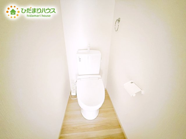 【トイレ】 | 水戸市元吉田町14期　新築戸建　2号棟 | 温水洗浄便座ついてます(^^♪