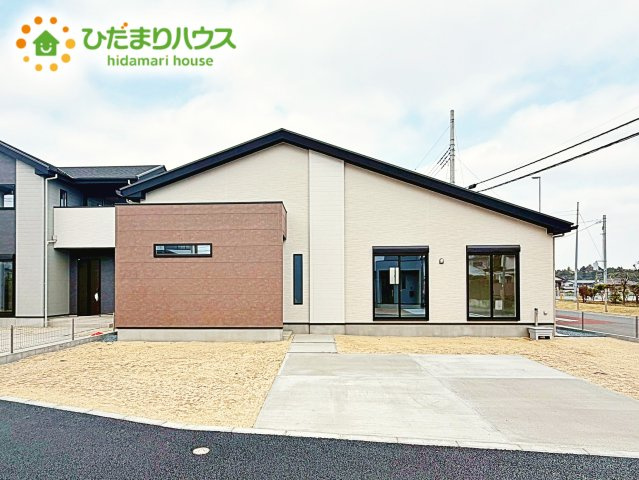 【外観】 | 水戸市元吉田町14期　新築戸建　2号棟 | 平日・お仕事終わりに少しだけみたい！そんな方も大歓迎です♪お気軽にお問合せください