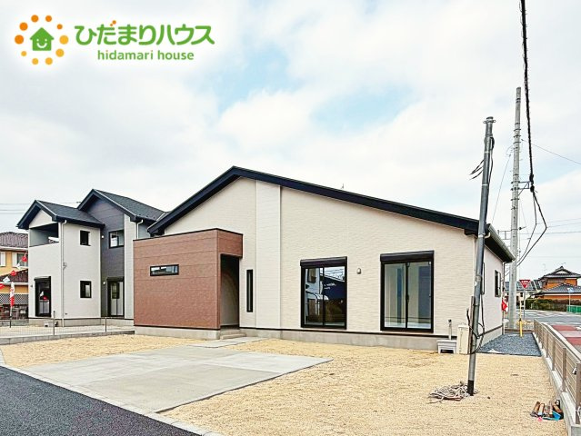 【外観】 | 水戸市元吉田町14期　新築戸建　2号棟 | 平日・お仕事終わりに少しだけみたい！そんな方も大歓迎です♪お気軽にお問合せください