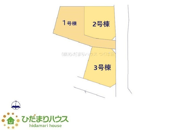【区画図】 | 水戸市元吉田町14期　新築戸建　2号棟 | 周辺環境充実で暮らしやすい立地。