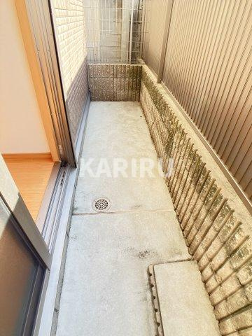 新森グリーンハイツのバルコニー