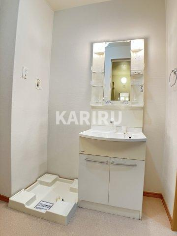 新森グリーンハイツの洗面所