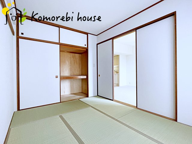 新大宮パークホームズの和室|日本らしい落ち着いた雰囲気の和室です