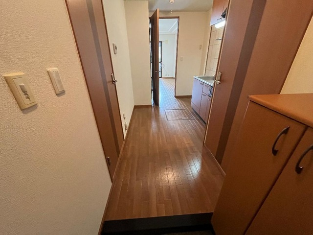 ハウスゆずの木の玄関
