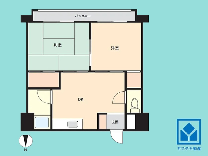 興信ビル住宅の間取り