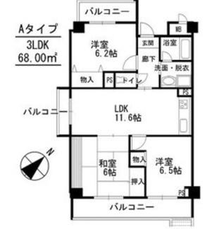 【間取り】 | ガラントアドバン園田