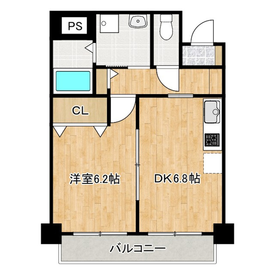 【間取り】 | ルミエール・りんくう