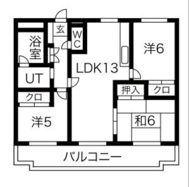 ロマンス・リコの間取り