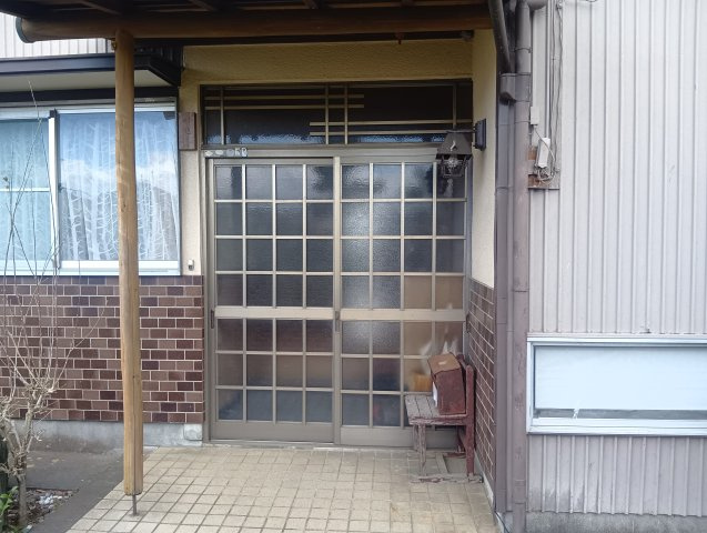 売中古戸建　藤枝市平島の玄関|玄関外観もいい雰囲気です！