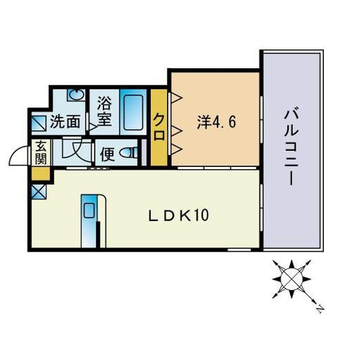 リベリュールの間取り