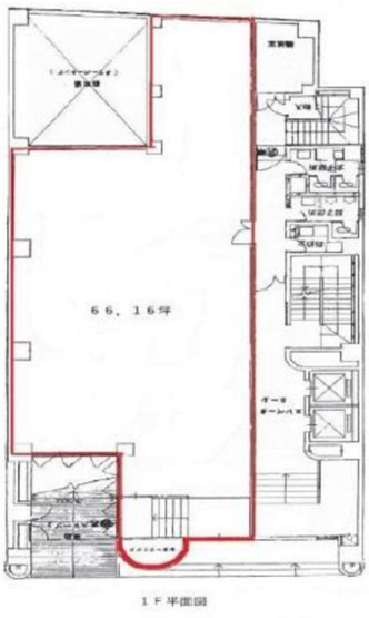 【間取り】 | 名駅ビルディング【　1階路面店　】