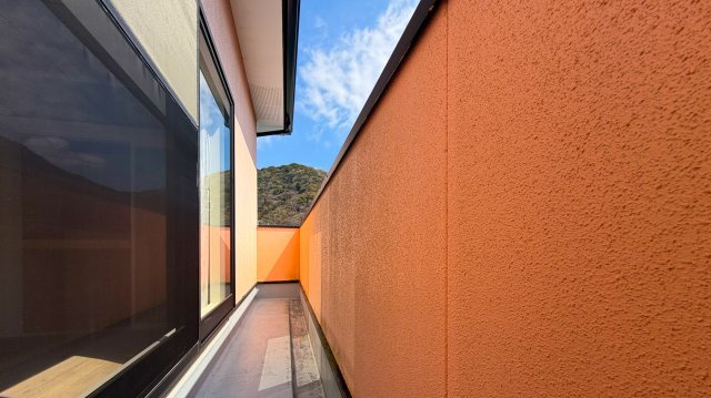 志下戸建のバルコニー