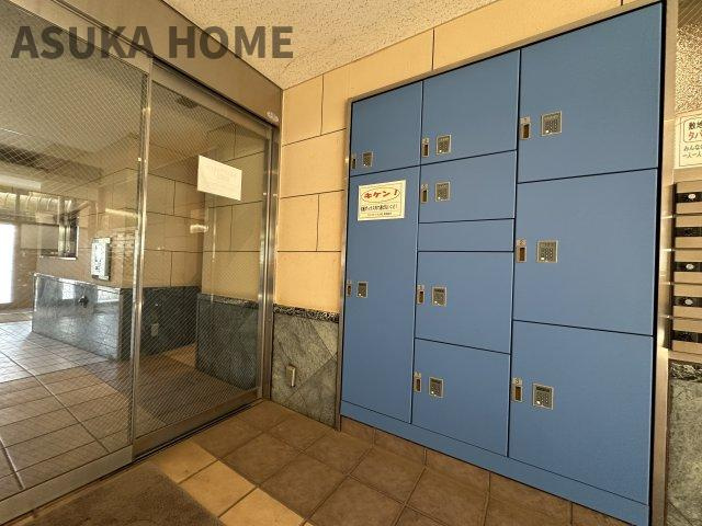 サングレイス小机の設備|宅配ボックスがございますので、留守の時も安心です。