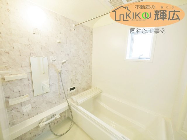 加古郡播磨町二子25-1期（全3棟）1号棟の浴室|同社施工例です。