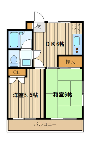 【間取り】 | 北町大いちマンション