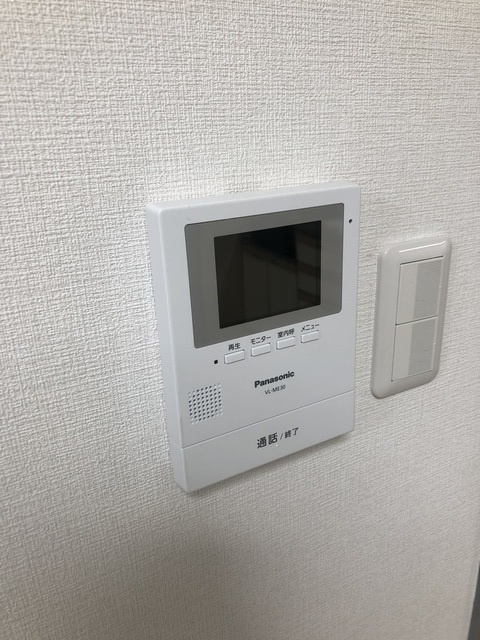 クオーレプロバンス篠崎のセキュリティ|モニタ付きインターホン