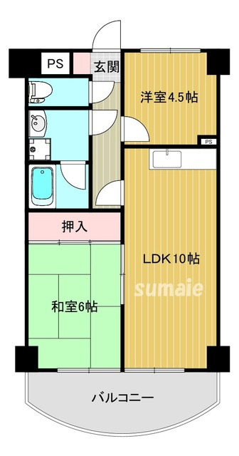 クオーレプロバンス篠崎の間取り|間取りです☆
