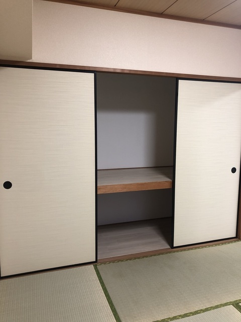 クオーレプロバンス篠崎の収納|押入れです。