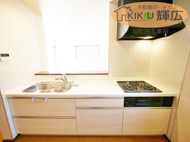 加古郡播磨町二子25-1期（全3棟）3号棟のキッチン|同社施工例です。