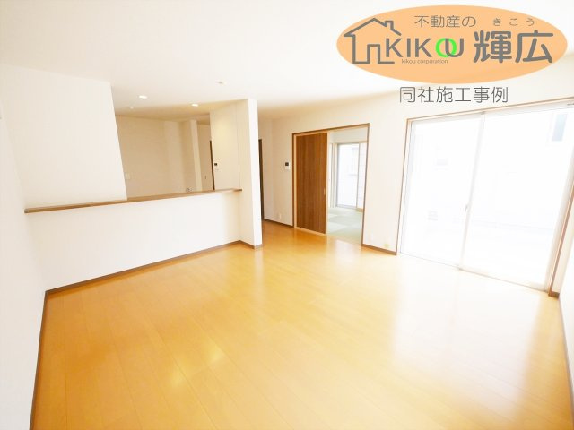 【居間・リビング】 | 加古郡播磨町二子25-1期（全3棟）3号棟 | 同社施工例です。