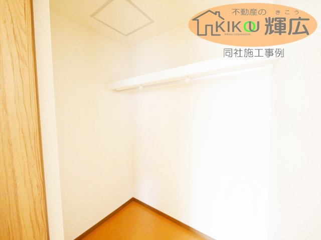 加古郡播磨町二子25-1期（全3棟）3号棟の収納|同社施工例です。