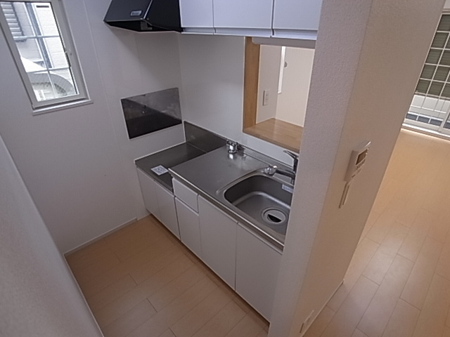 神戸市須磨区離宮前町１丁目のアパートのキッチン|カウンターキッチン