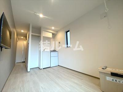 板橋区双葉町のアパートの居間・リビング