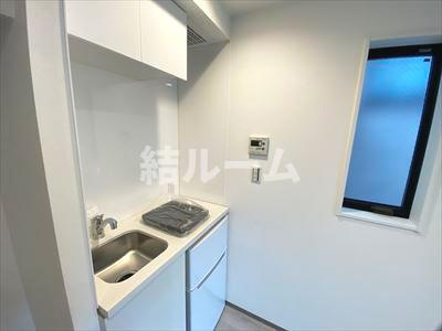 板橋区双葉町のアパートのキッチン