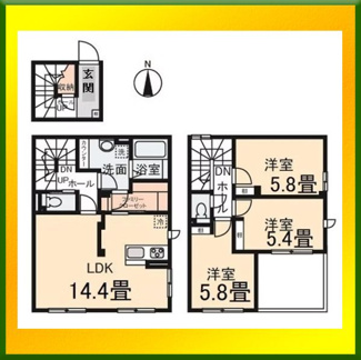【間取り】 | クレールムサシ