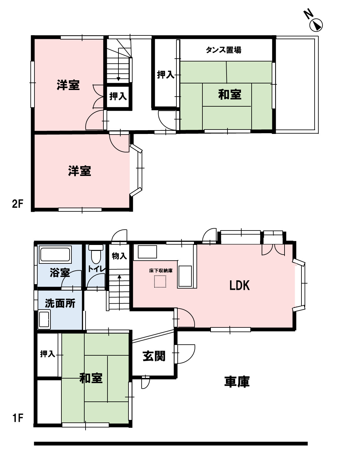 加古川市野口町長砂 土地（古家あり）のその他|建物間取図（※概略図となります。現況を優先します。）