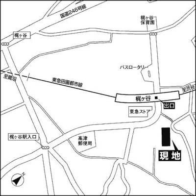 【地図】 | サンライズ梶ヶ谷