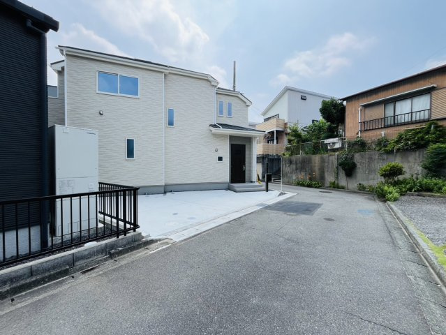 豊明市栄町西大根79-5『仲介手数料無料』新築一戸建て・建売の前面道路含む現地写真