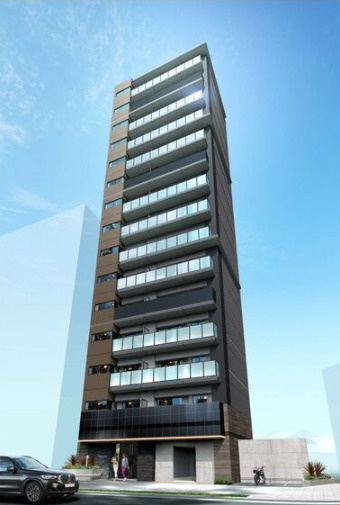 【外観パース】S-RESIDENCE大曽根bresa(ブレサ)