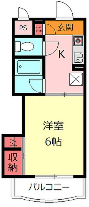 長島ビルの間取り