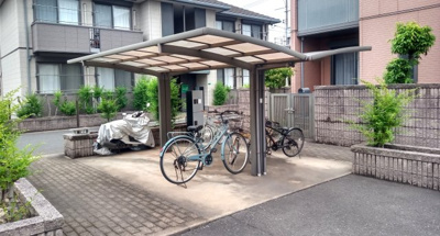 【その他】 | グレース曙　F棟 | 屋根付き駐輪場