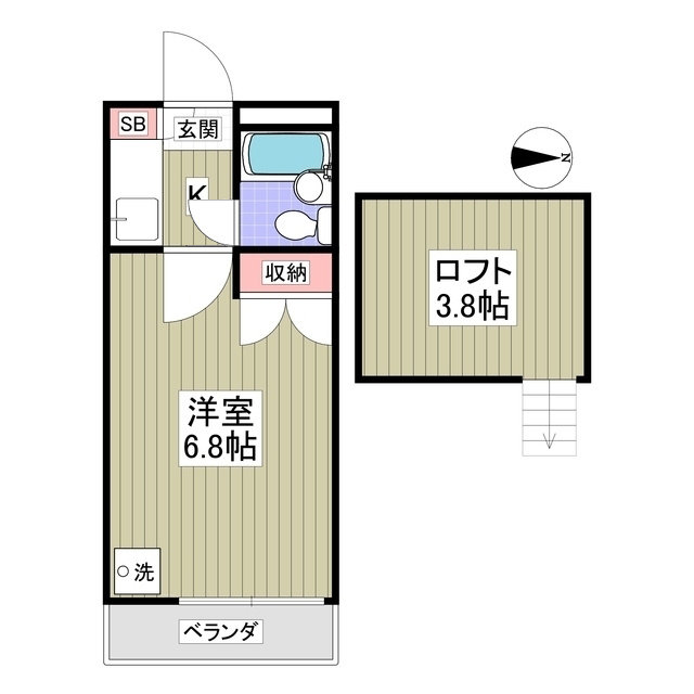 ガーベラの間取り