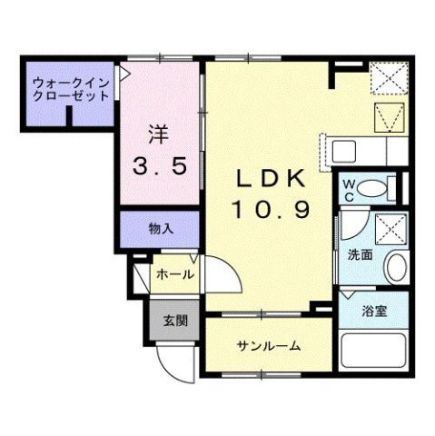 ベラヴィータの間取り