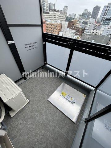 WORVE大阪本町のバルコニー